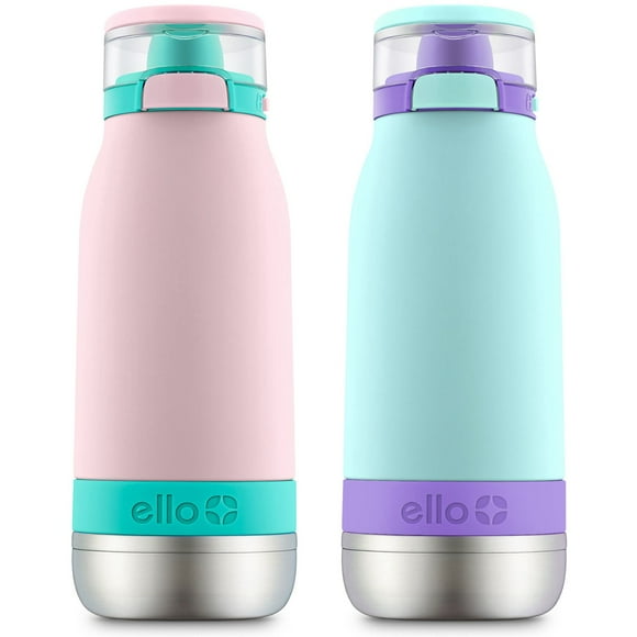 Ello Emma 14 oz. Stainless Steel Water Bottle, 2 Pack, Choose Color