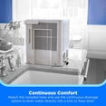 thumbnail image 8 of Midea Cube 50 Pint Smart Control Dehumidifier For Rooms Up to 4,500 sq. ft. w/ Built-In Pump, Drain, and Hose, Energy Star, 8 of 18