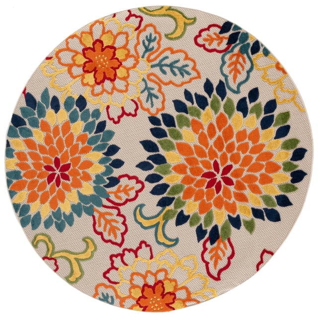 Safavieh Bahama Indoor/Outdoor Round Rug Collection, 6' 7"