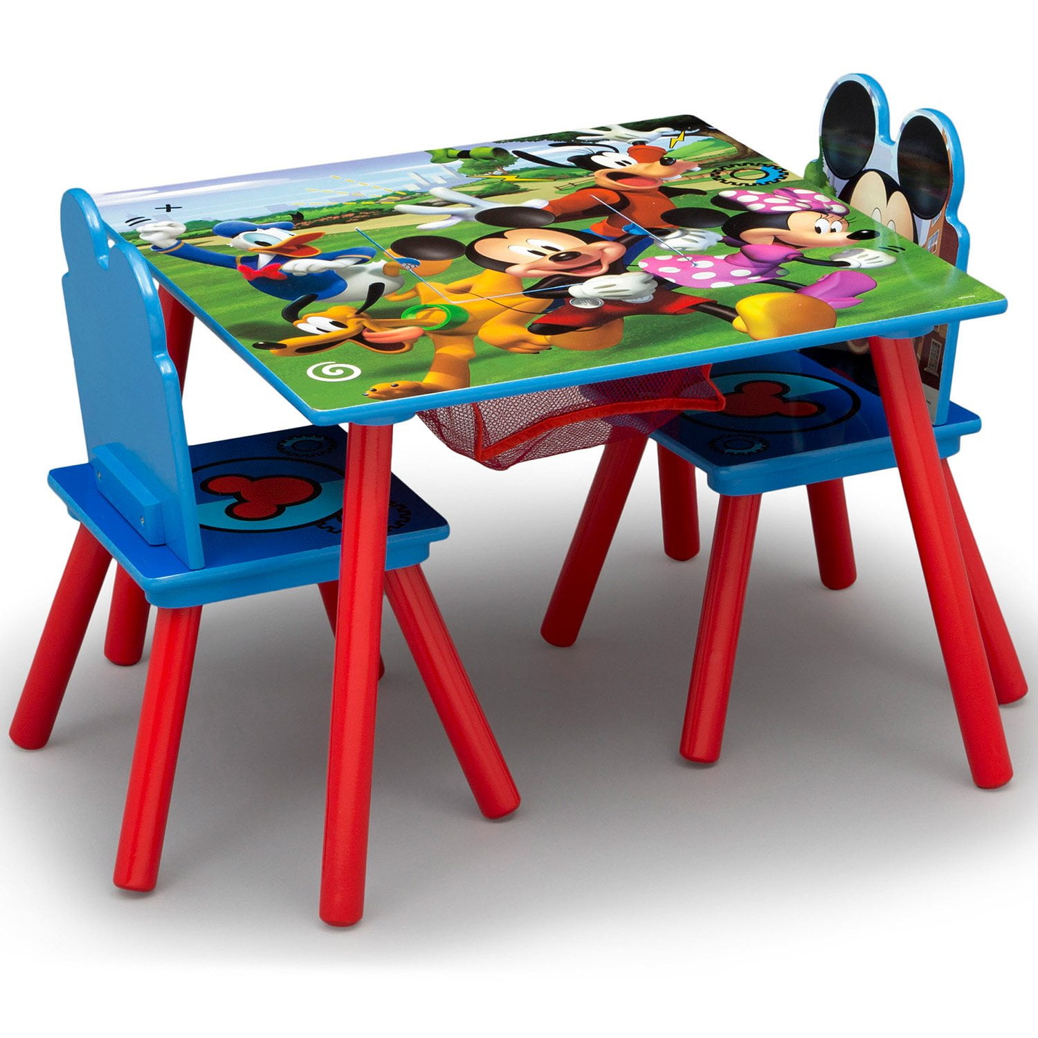 Disney Mickey Mouse Kids Table and Chair Set with Storage by Delta 