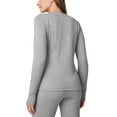 thumbnail image 2 of Free Country Women's Grid Fleece Base Layer Top, 2 of 11