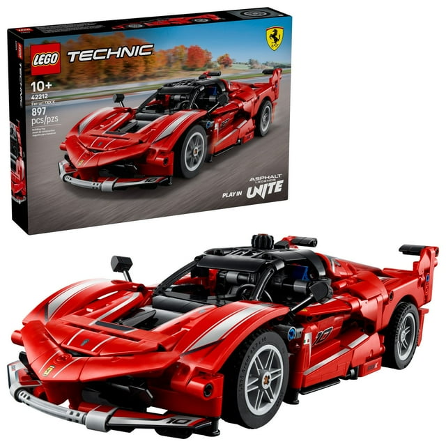 LEGO Technic Ferrari FXX K Kids Toy Car, 897 pc.
