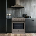 thumbnail image 8 of Leonardo Espresso 30" Slide-In Electric Range in Stainless-Steel, 8 of 8