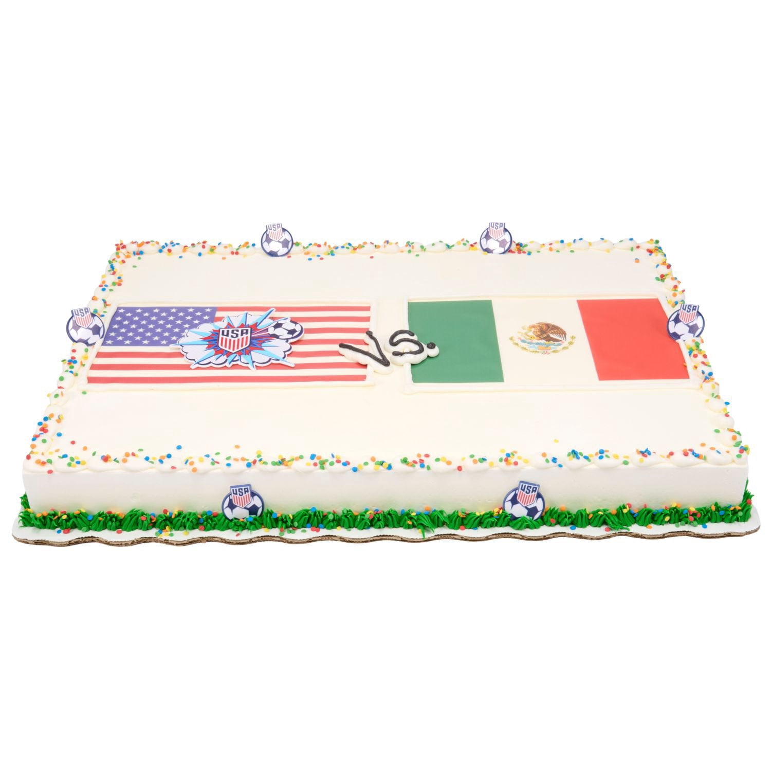 U.S. Soccer Full Sheet Cake