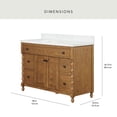thumbnail image 2 of Member's Mark Bridgewater 36in or 48in Vanity, Smokey Oak Finish, 2 of 9