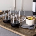 thumbnail image 6 of Over&Back 18oz Stemless Red Wine Glasses, Set of 4, 6 of 8
