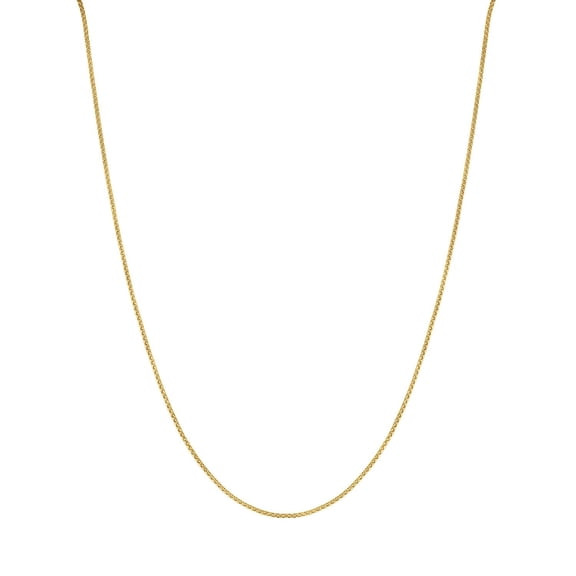 Round Box Chain in 14K Gold