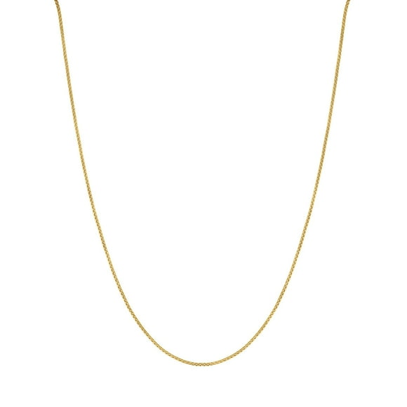 Round Box Chain in 14K Gold