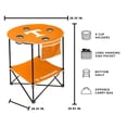 thumbnail image 5 of Logo Brands Tennessee Vols 27.6in Round Tailgate Table, 5 of 5
