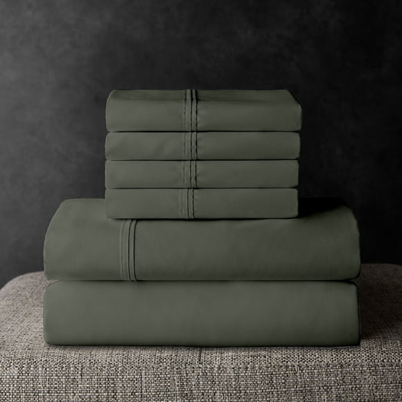 Member’s Mark Hotel Premier Collection 700-Thread-Count Solid Egyptian Cotton Sheet Set, Assorted Sizes