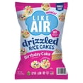 thumbnail image 1 of Like Air Drizzled Rice Cakes, Birthday Cake, 9 oz., 1 of 4