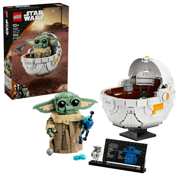 LEGO Star Wars The Mandalorian: Grogu with Hover Pram Buildable