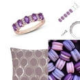 thumbnail image 7 of Amethyst and 0.13 CT. T.W. Diamond Ring in 14K Gold, 7 of 7