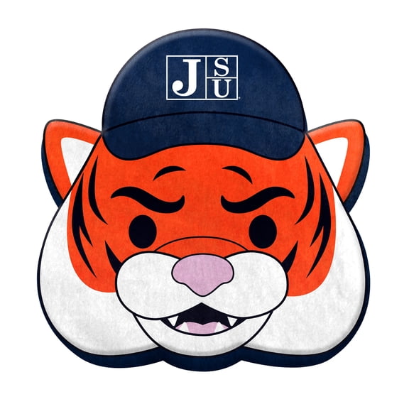 Logo Brands Jackson State Tigers Puff Pillow