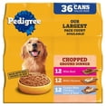 thumbnail image 1 of Pedigree Chopped Ground Dinner, Variety Pack, 13.2 oz., 36 ct., 1 of 6