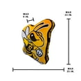 thumbnail image 4 of Logo Brands West Virginia State Yellow Jackets XL Puff Pillow, 4 of 5