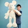 thumbnail image 3 of Disney Classic Mickey Mouse MK Monochromatic Jumbo Plush, 3 of 5