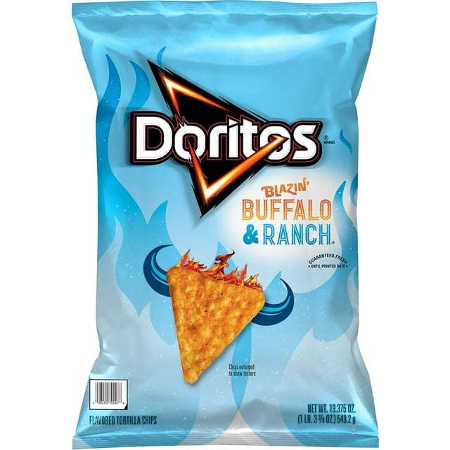 Doritos Tortilla Chips Blazin' Buffalo & Ranch (19.375 oz.)
