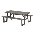 thumbnail image 4 of Lifetime 6-Foot W-Frame Picnic Table (Brown), 60233, 4 of 12