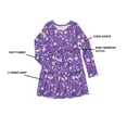 thumbnail image 7 of Member's Mark Girls 3-Pack Knit Dress, 7 of 18