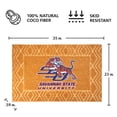 thumbnail image 3 of Logo Brands Savannah State Tigers Coir Outdoor Mat, 3 of 3