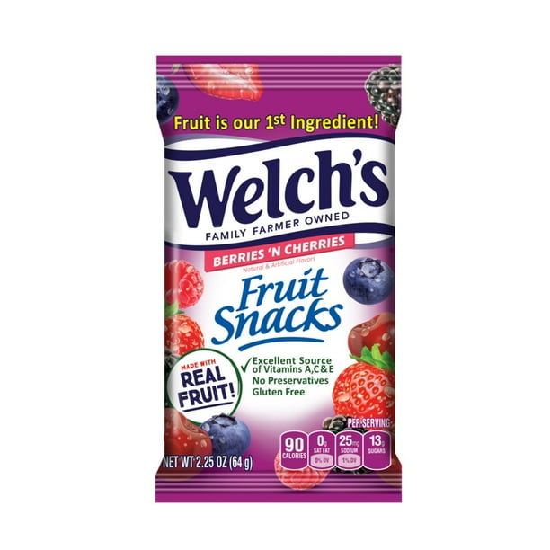 Welch's Fruit Snacks Variety Pack, 2.25 oz., 16 pk