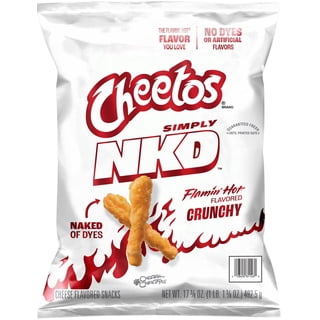 Cheetos Simply NKD Crunchy Flamin’ Hot Cheese Flavored Snacks, 17.37 oz.