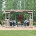 thumbnail image 4 of Member's Mark Charleston 14' x 10' Pergola with Sunshade, 4 of 9