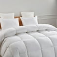 thumbnail image 2 of Serta Lightweight White Goose Feather and Down Fiber Comforter, Various Sizes, 2 of 6