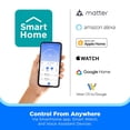 thumbnail image 9 of Midea 12,000 BTU Smart Inverter Window AC, Cools up to 550 Sq. Ft, 9 of 16