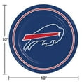 thumbnail image 2 of NFL Round Paper Plates, 10", 85 ct., Choose Your Team, 2 of 8
