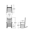 thumbnail image 5 of POLYWOOD Gulf Shores Rocking Chair, 5 of 6