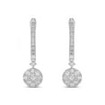 thumbnail image 2 of 0.50 C.T. TW Round Cut Diamond Dangle Earrings in 14K Gold, 2 of 6
