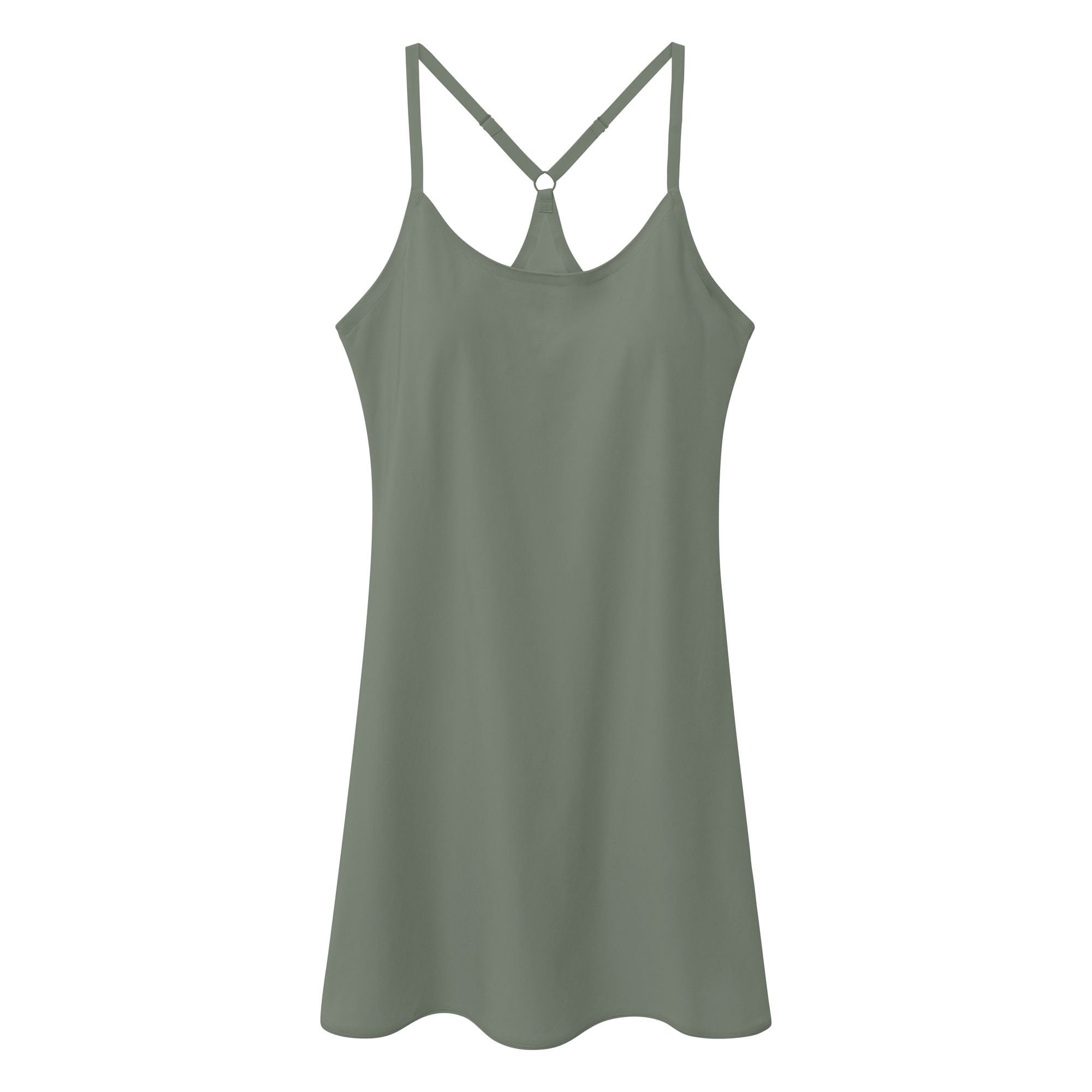 slim fit dress slacks The Exercise Dress in CloudKnit Fabric - Joggy Green