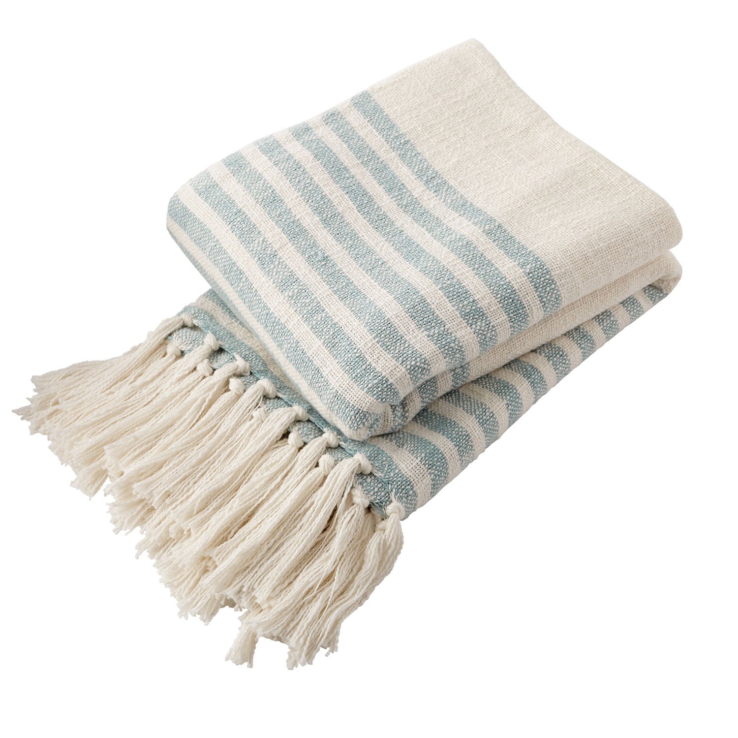 Member's Mark Woven Cotton Throw with Tassels, 60