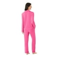thumbnail image 3 of DreamMark Women's 2-Piece Notch Collar Pajama Set, 3 of 11