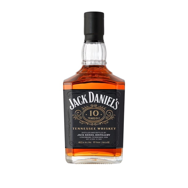 菊*正様 ジャックダニエル　Jack Daniel's 10 Years700m Jack Daniel's 10-Years-Old Tennessee Whiskey, 700 ml - Samsclub.com