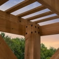 thumbnail image 5 of Backyard Discovery 14' x 10' Delray Cedar Pergola with PowerPort, 5 of 9