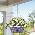 thumbnail image 2 of Member's Mark 14'' Americana Hanging Flower Pot with Stainless Steel Chain, 2 of 3