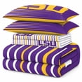 thumbnail image 2 of Logo Brands LSU Tigers Bed-In-A-Bag Set, 2 of 4