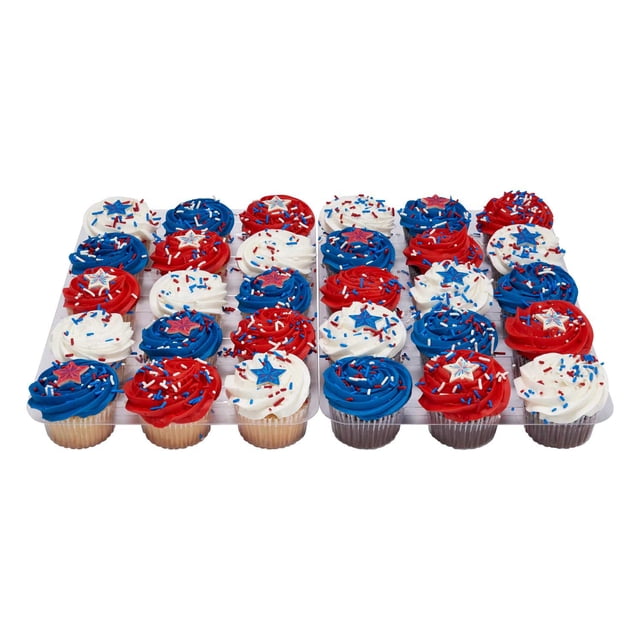 Patriotic Cupcakes, 30 ct.