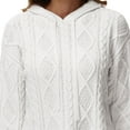thumbnail image 4 of 525 Women's 2-Piece Hoodie and Short Pajama Set, 4 of 7