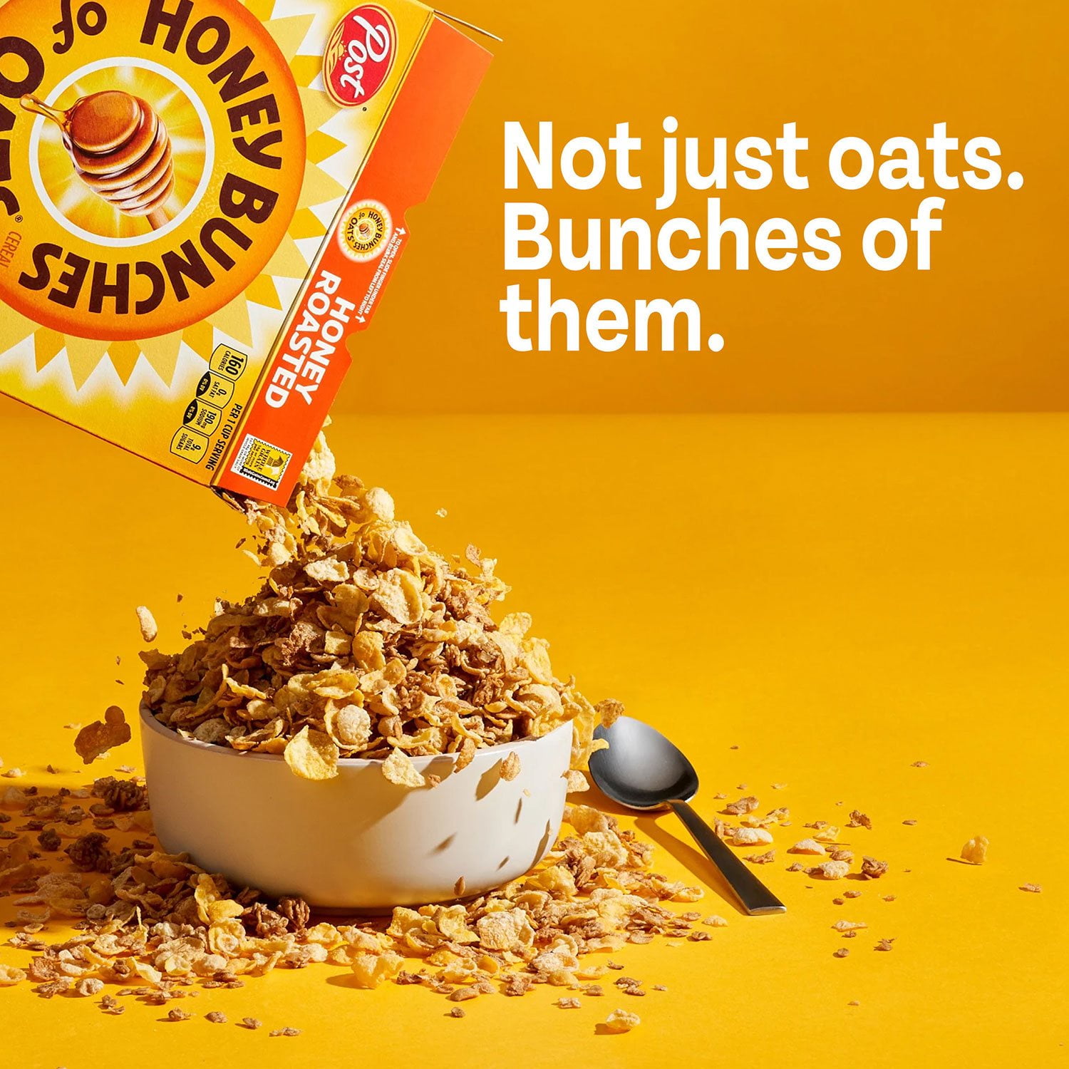 Honey Bunches of Oats Honey Roasted Cereal, 48 oz.