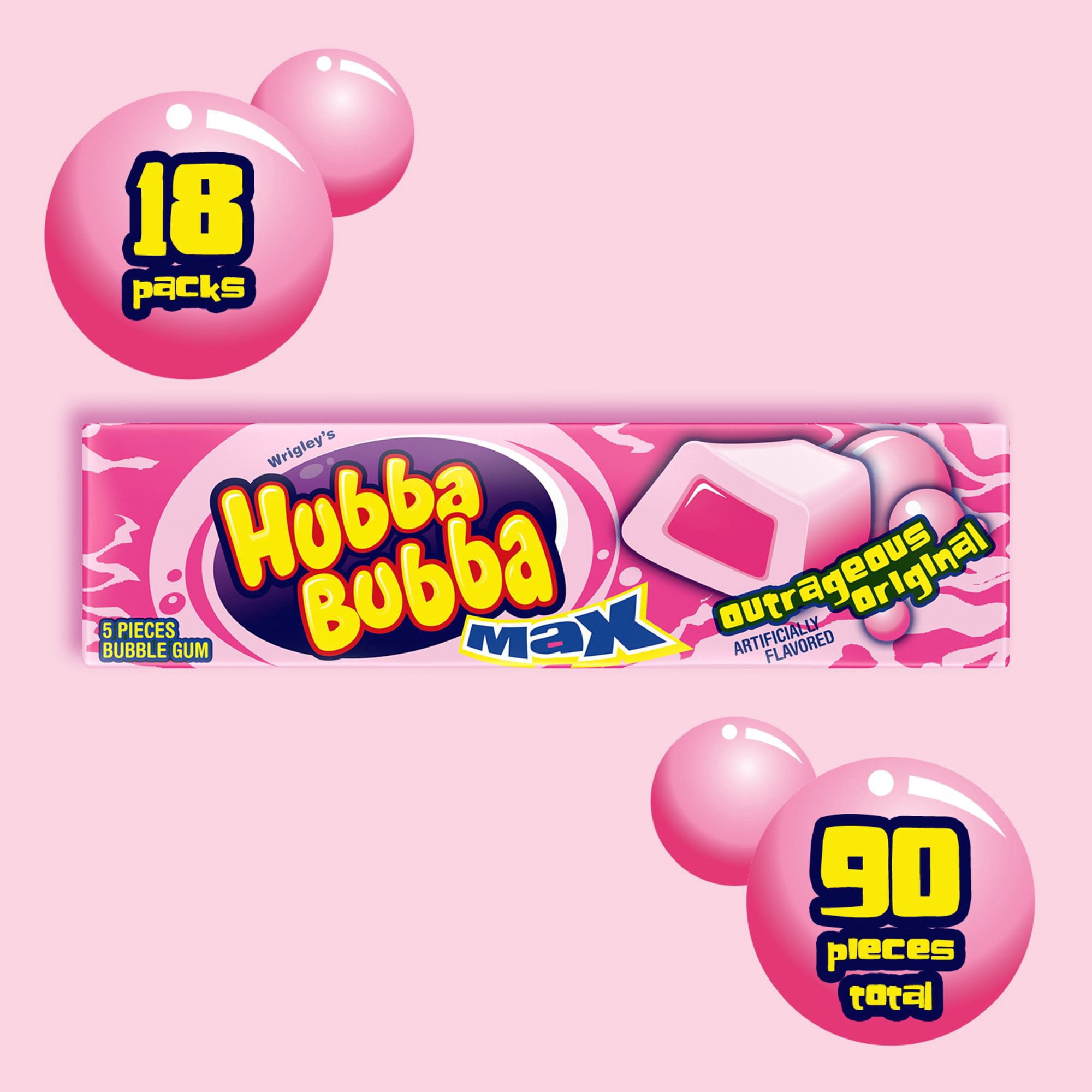 Hubba Bubba Original Bubble Gum, 18 pk. - Samsclub.com