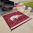 thumbnail image 2 of Logo Brands Arkansas Razorbacks 106"x106" Rally Mat, 2 of 4