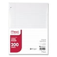 thumbnail image 1 of Mead - Filler Paper, 16-lbs., Wide Ruled, 3-hole punched - 10-1/2 x 8 - 200 Sheets, 1 of 5