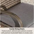 thumbnail image 4 of Member's Mark Newcastle Round Dining Set with Sunbrella Fabric, 5pc, 4 of 6