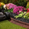 thumbnail image 2 of GroundSmart 4' Roman Brick Rubber Landscape Edging, 6pk, 2 of 9
