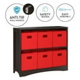 thumbnail image 5 of RiverRidge Horizontal Bookcase with 6 Bins, Assorted Shelf and Bin Colors, 5 of 6