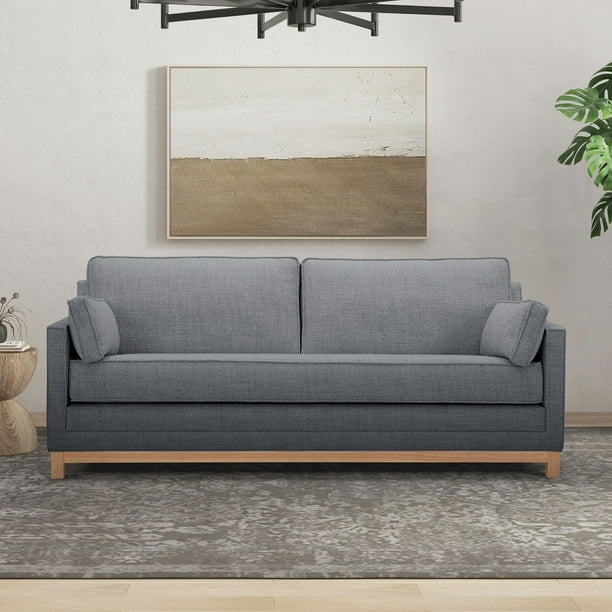 details by Becki Owens Seraphina Sofa With Natural Wood Base